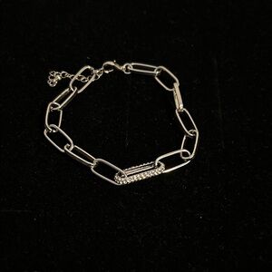 Elegant Silver Chain anklet